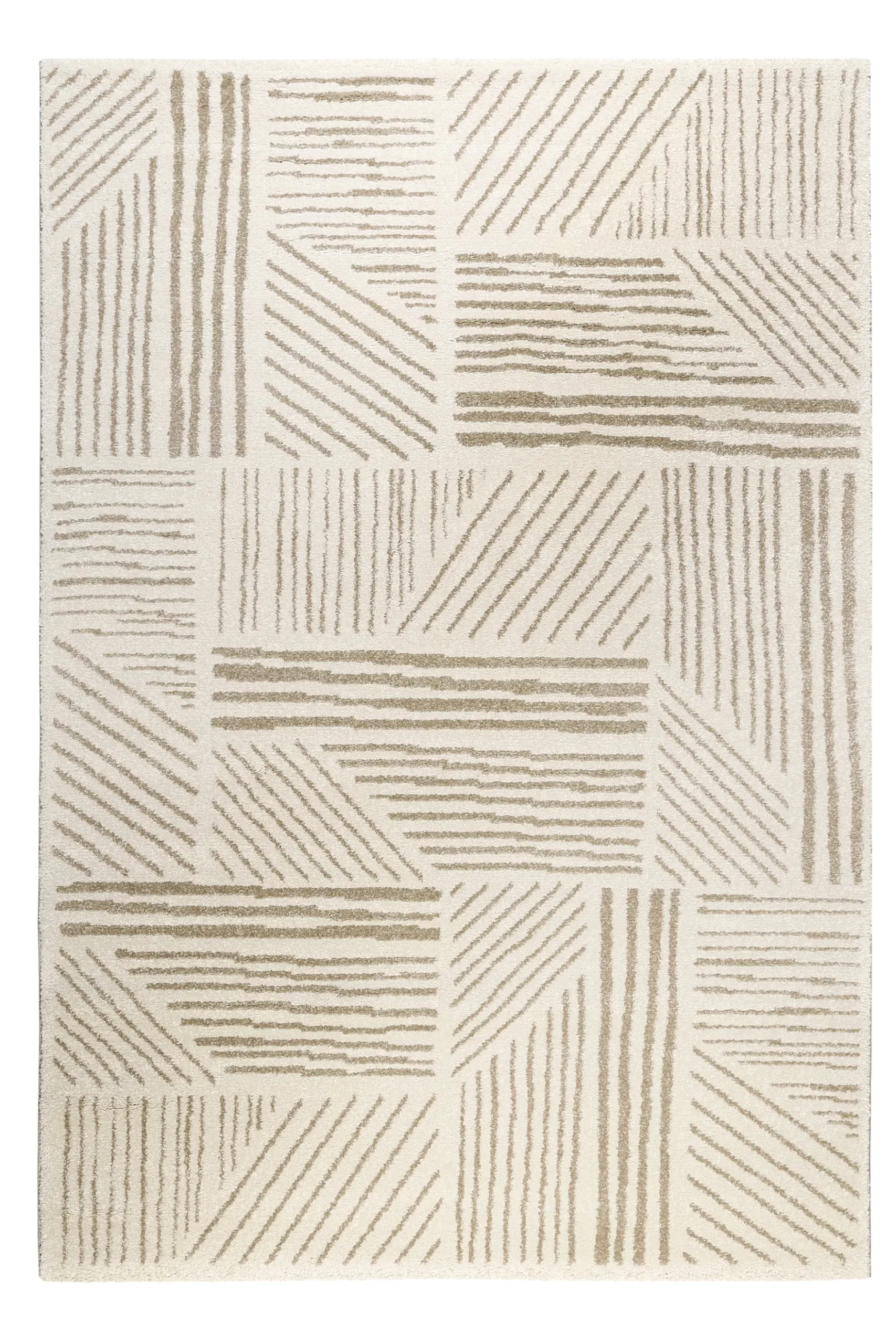 ESPRIT Webteppich creme beige "Scribble"