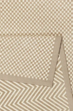 Esprit Wendeteppich Beige Kurzflor