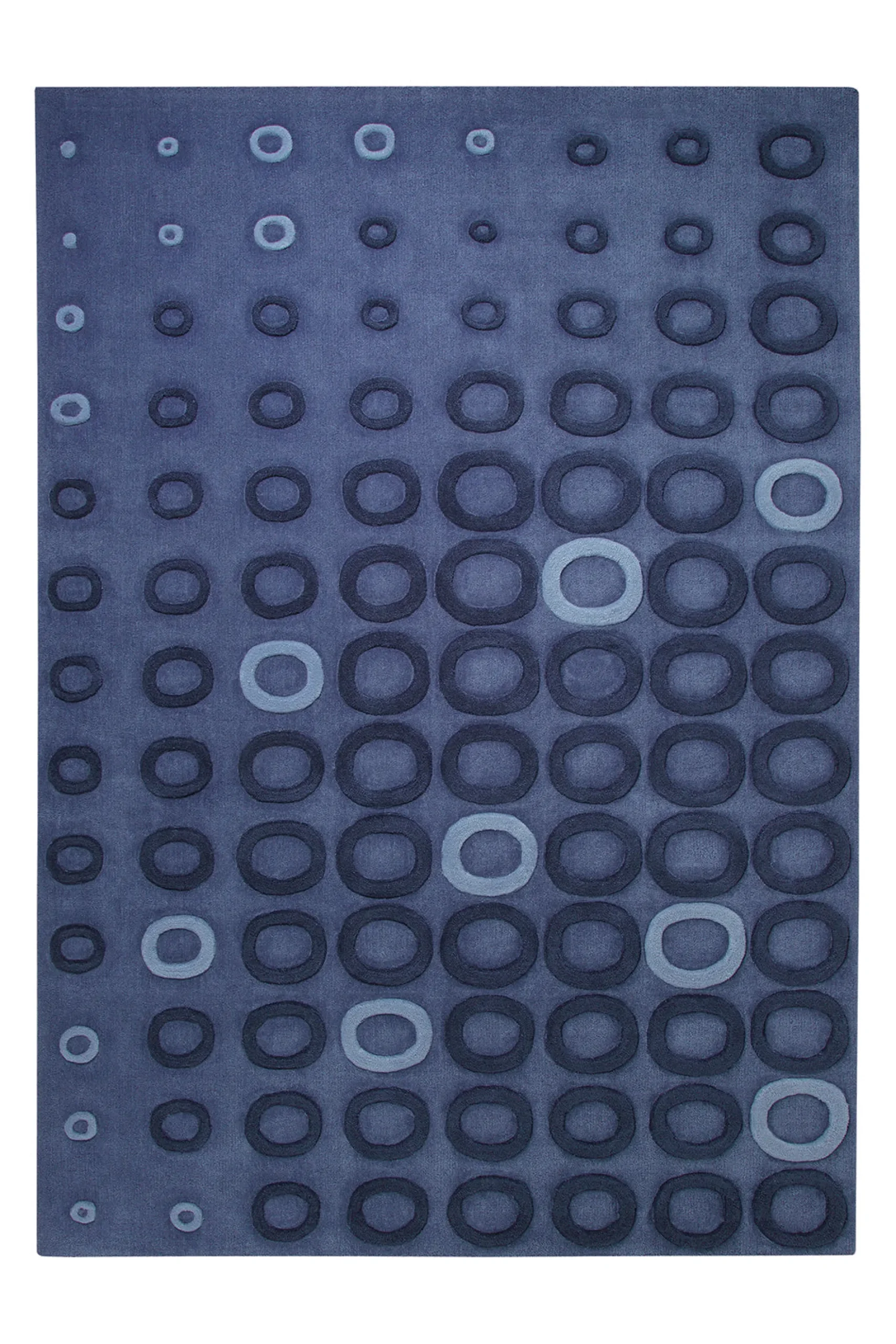 Esprit Wollteppich blau "In Best Circles"