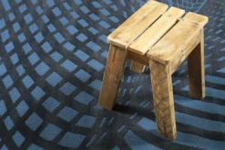 Esprit Wollteppich Blau