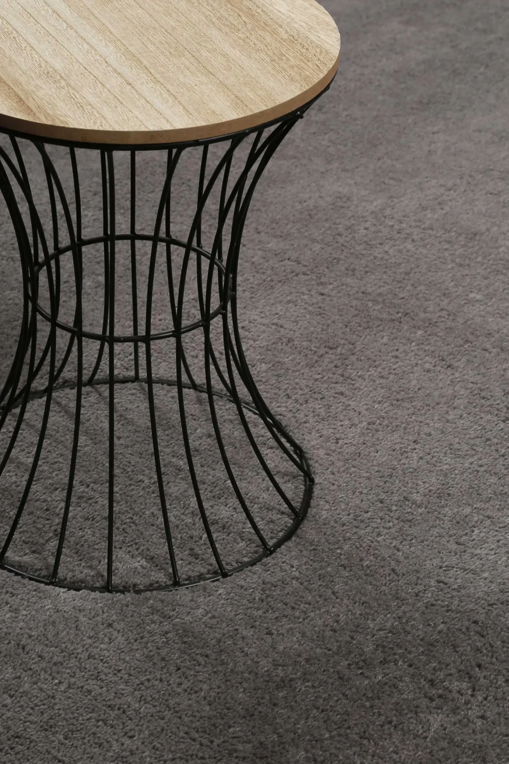 Esprit Wollteppich Grau Hochflor "Greenwood Rug"