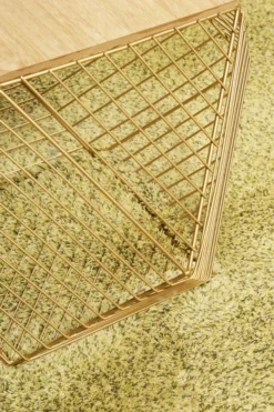 Esprit Wollteppich Grün meliert Hochflor