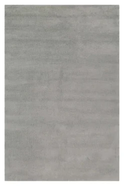 Esprit Wollteppich Hellgrau Hochflor