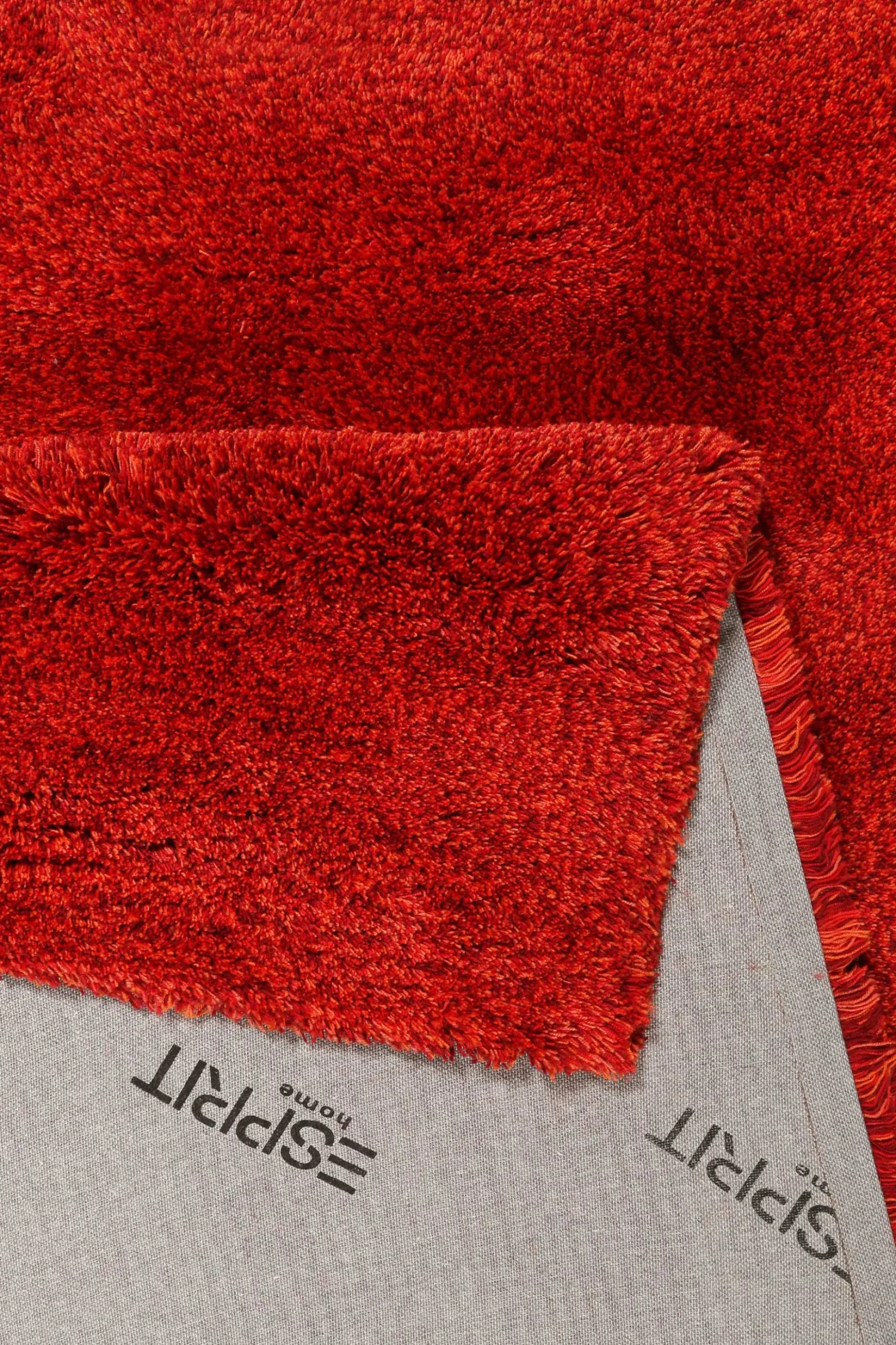 Esprit Wollteppich Rot meliert Hochflor "Ethnic Mix"