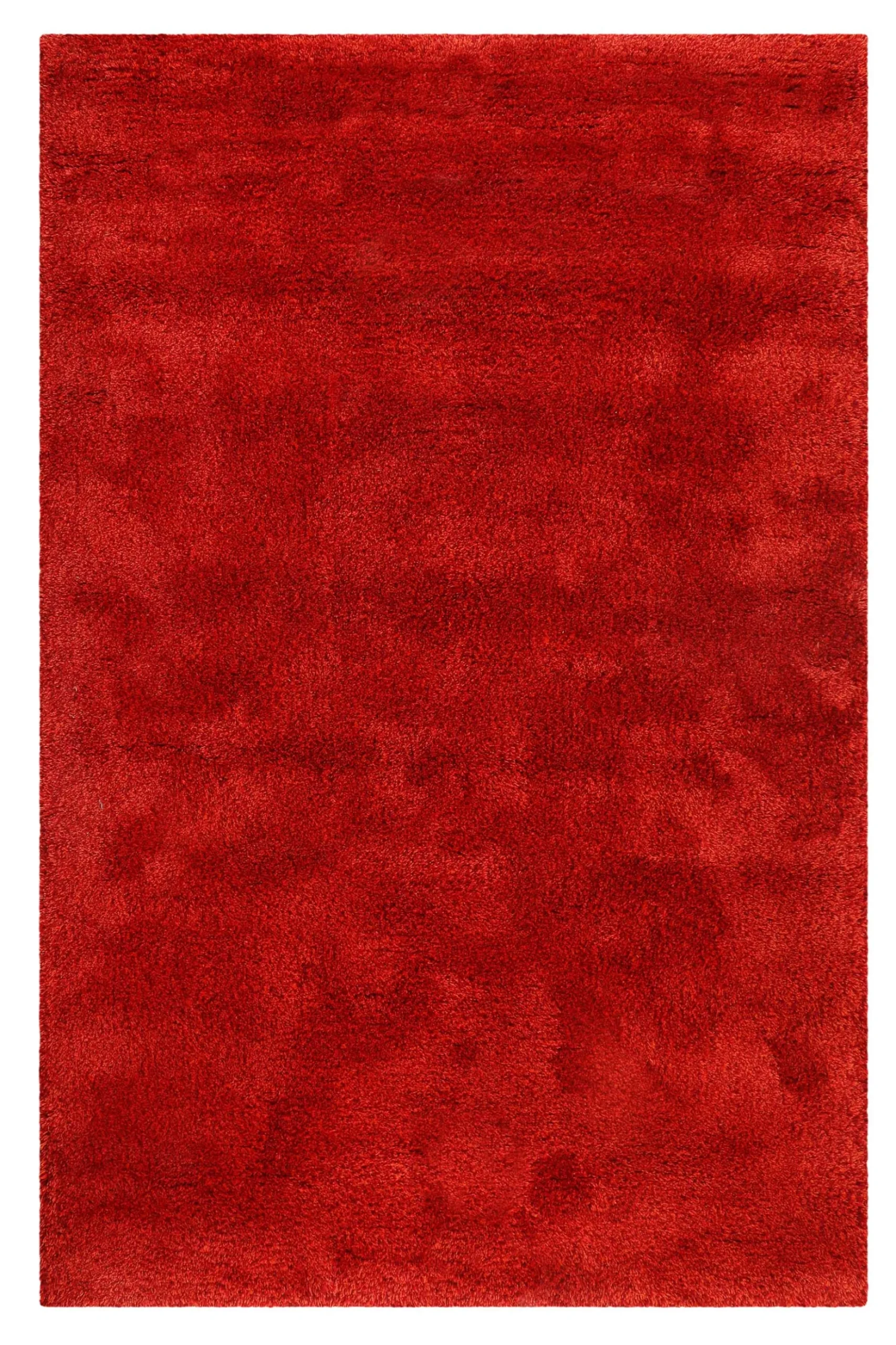 Esprit Wollteppich Rot meliert Hochflor "Ethnic Mix"