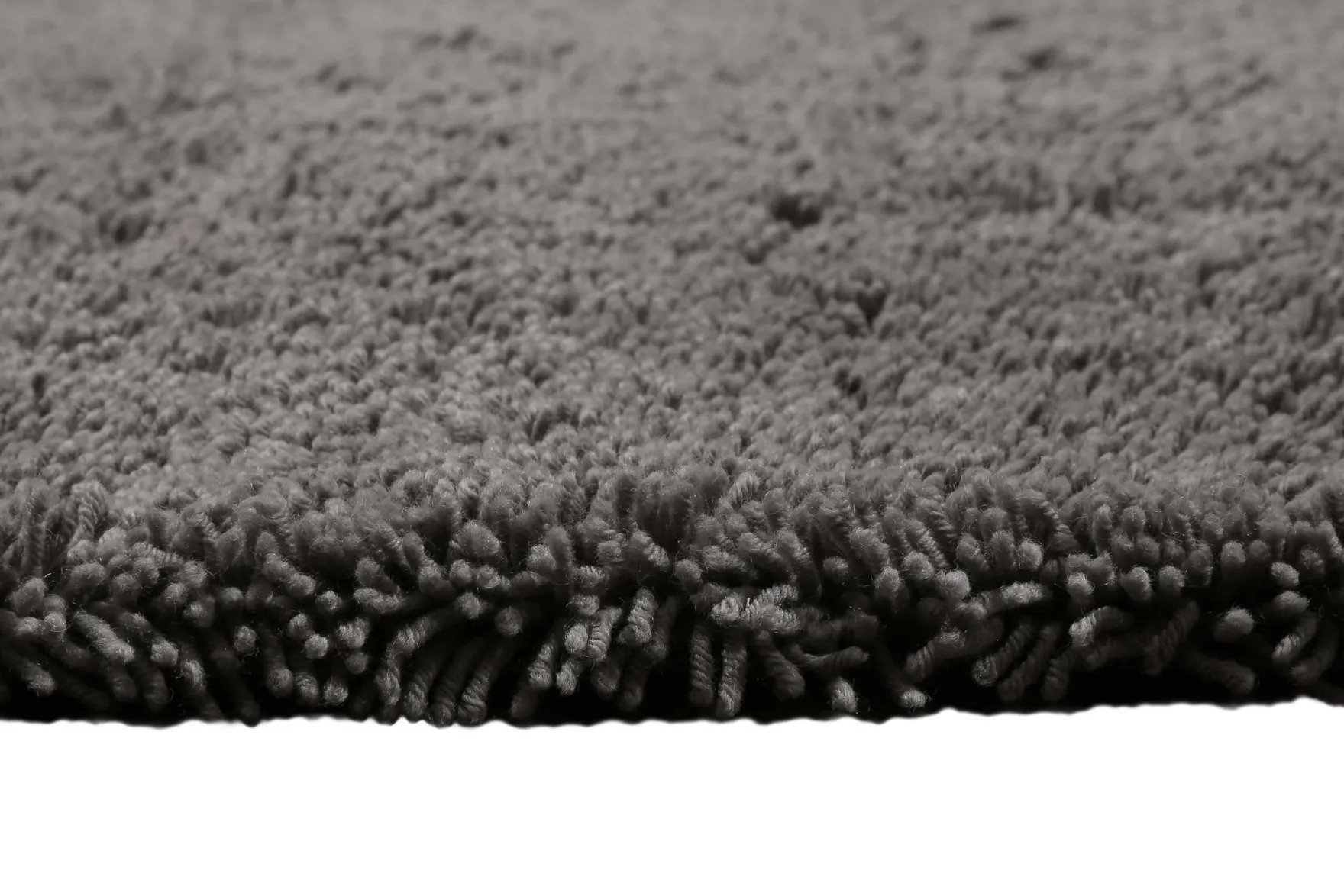 Esprit Wollteppich Shaggy Grau Hochflor "Seattle Shag"