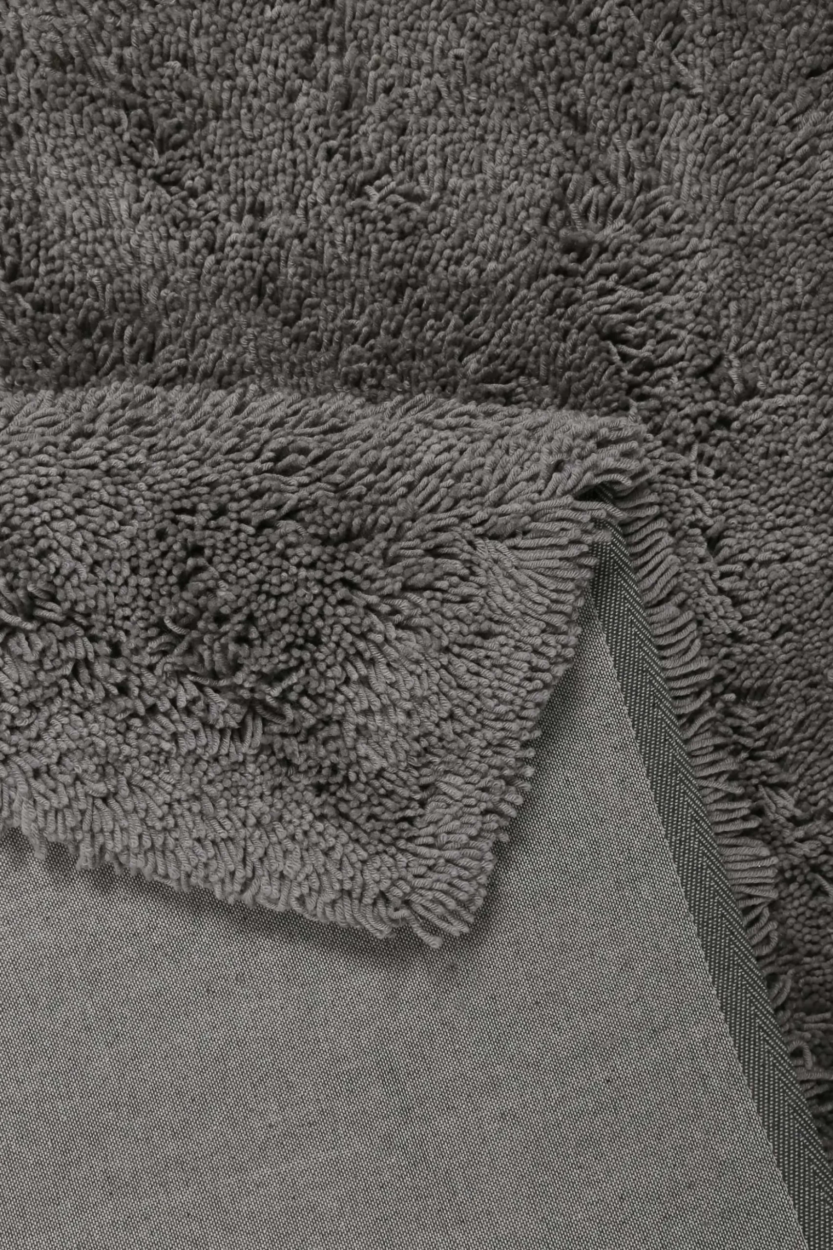 Esprit Wollteppich Shaggy Grau Hochflor "Seattle Shag"