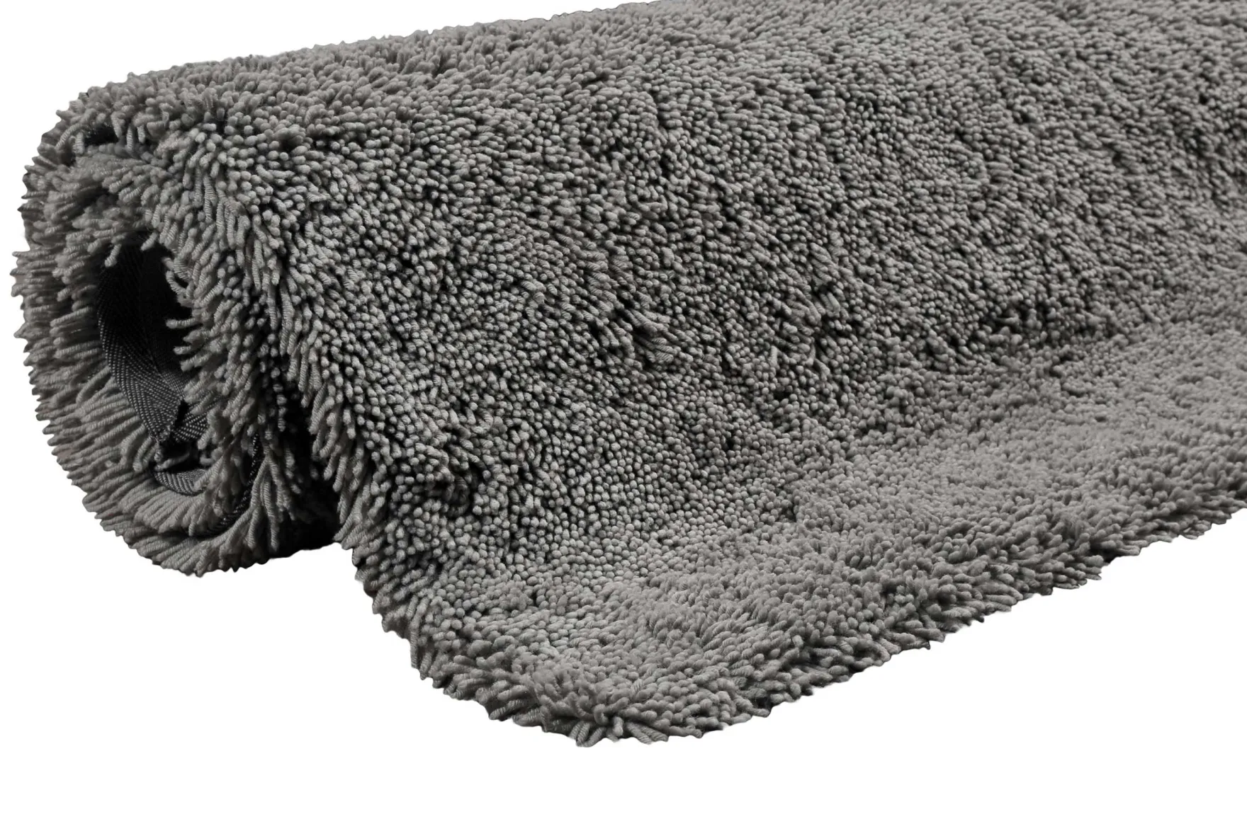 Esprit Wollteppich Shaggy Hellgrau Hochflor "Seattle Shag"