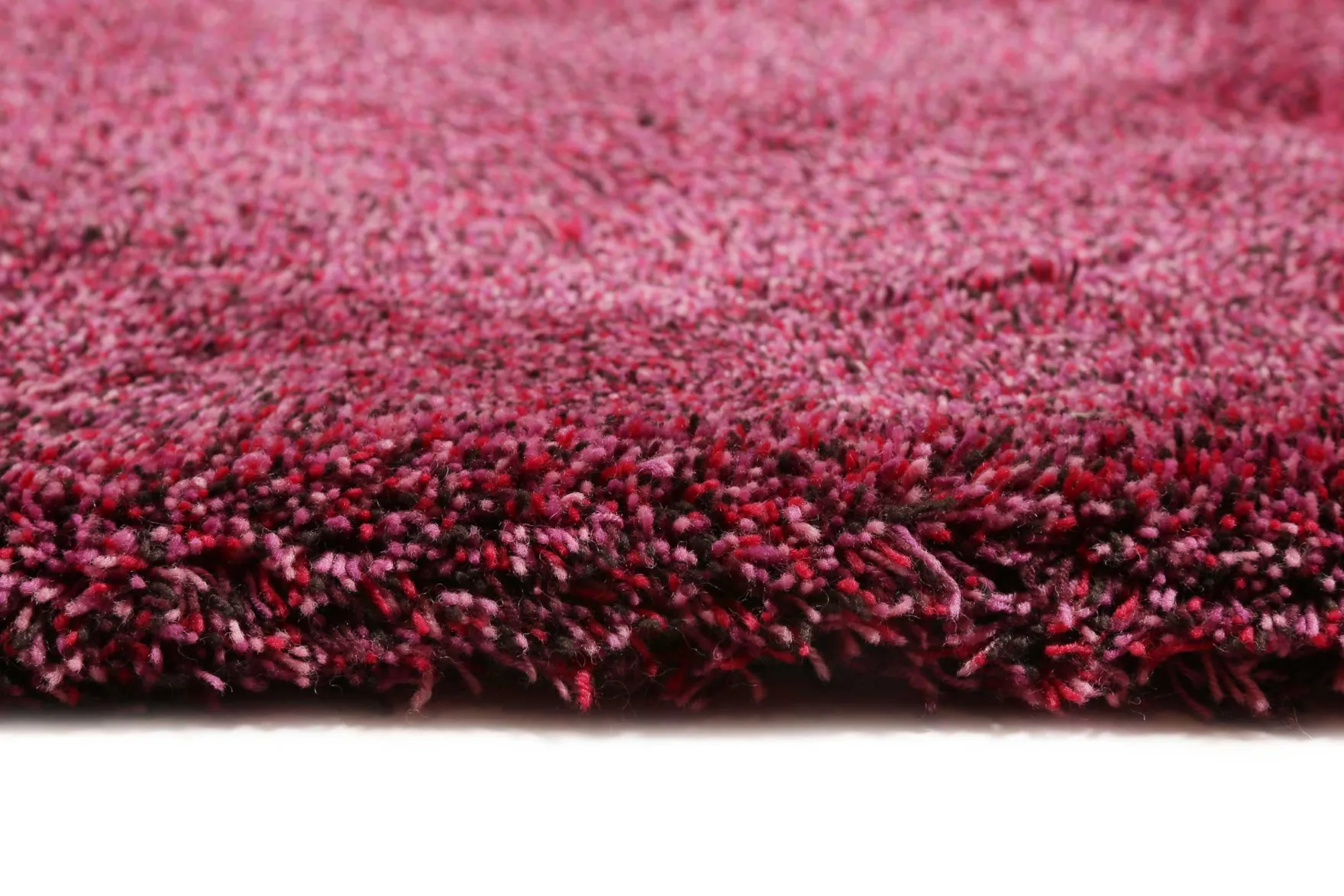 Esprit Wollteppich Violett meliert Hochflor "Purple Passion"