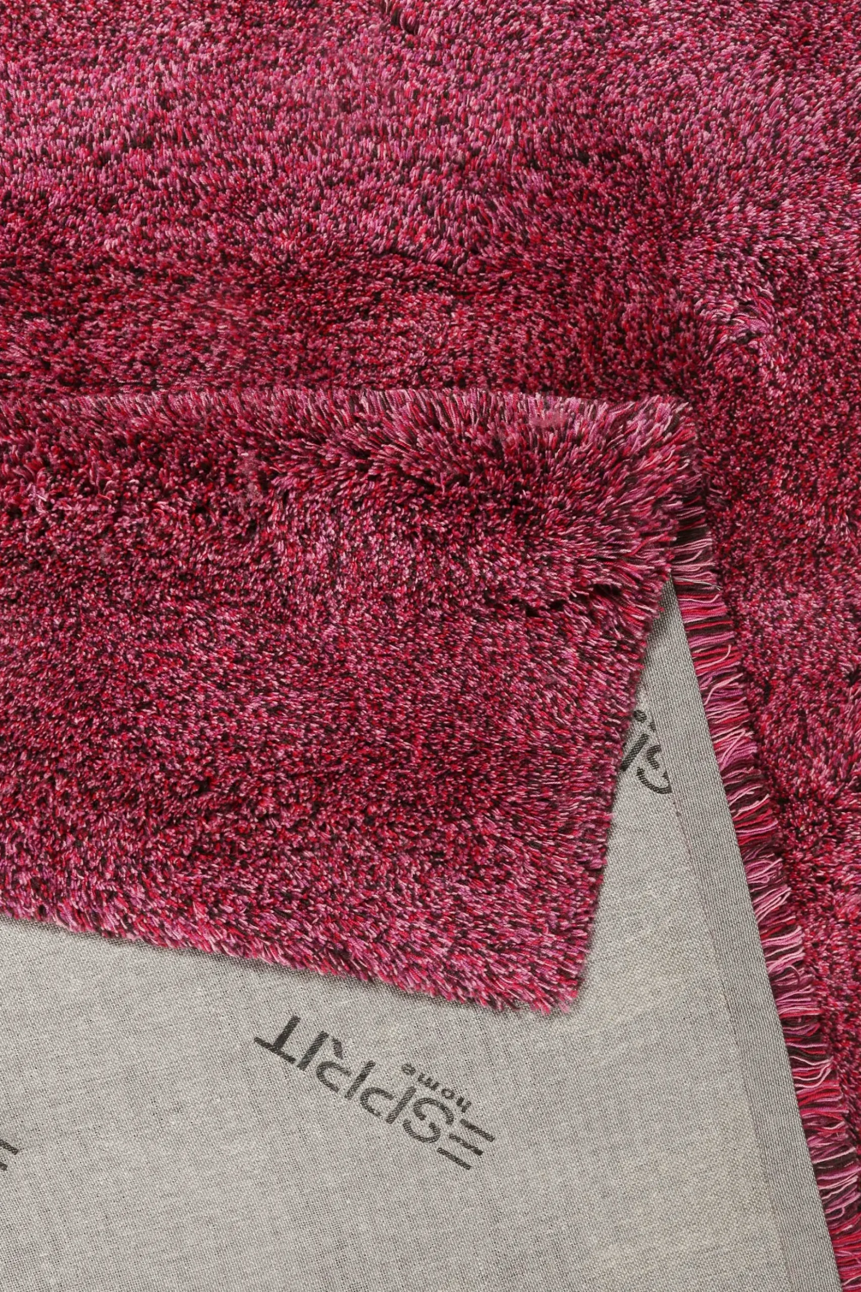 Esprit Wollteppich Violett meliert Hochflor "Purple Passion"