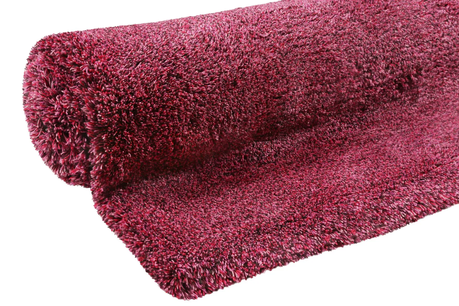 Esprit Wollteppich Violett meliert Hochflor "Purple Passion"