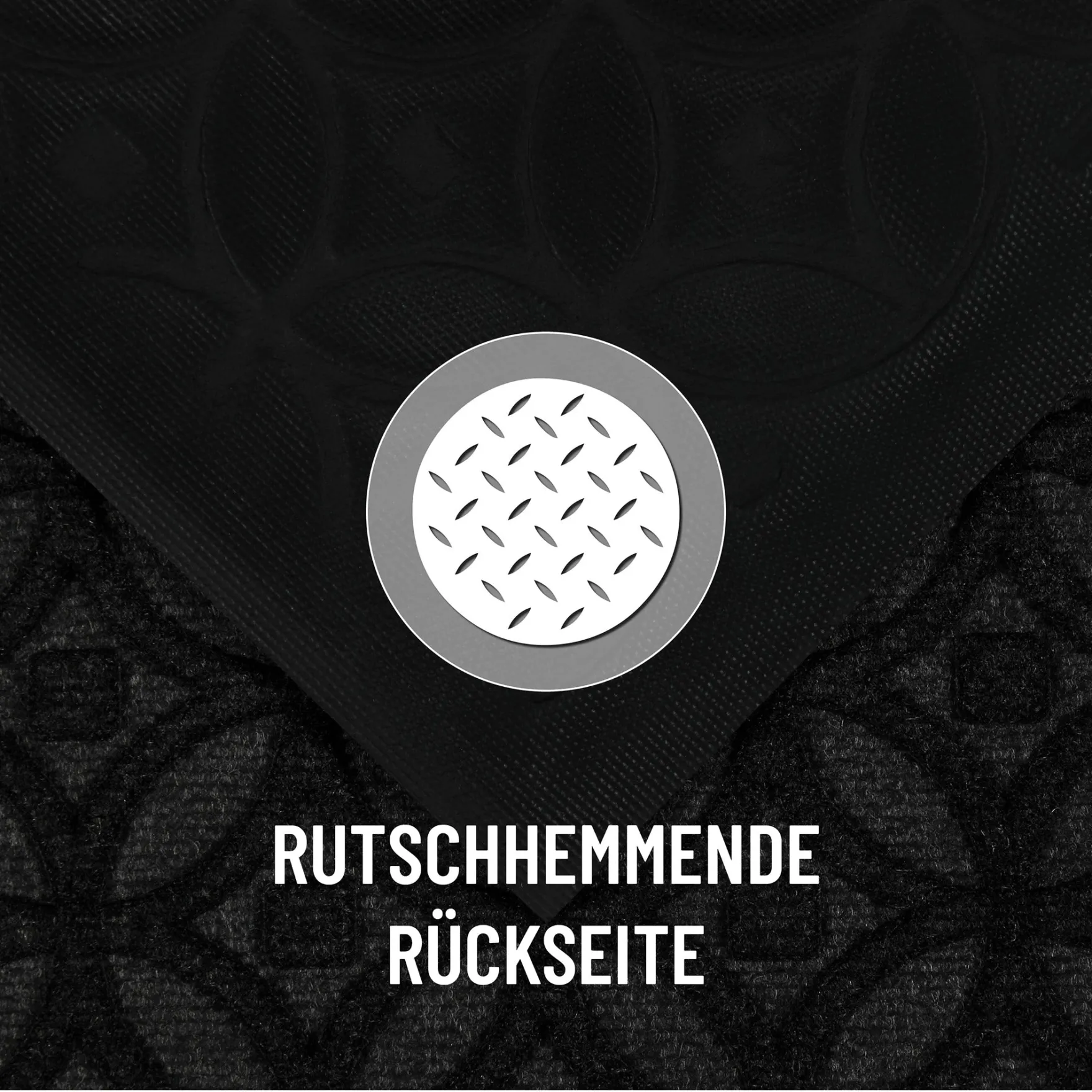 Fußmatte Anthrazit "Midnight Mosaic" WECONhome