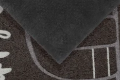 Fußmatte aus Kokosfaser Anthrazit Grau