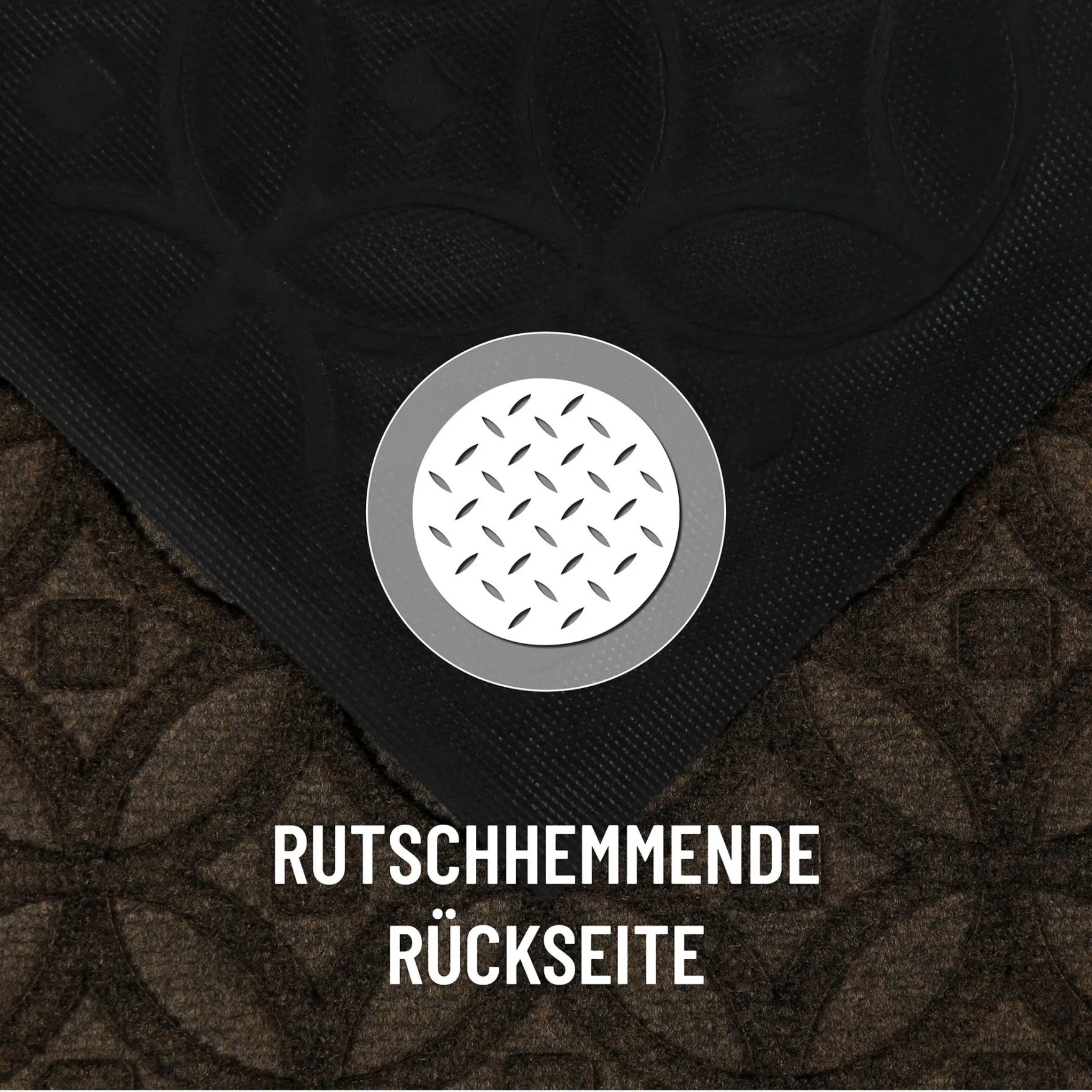 Fußmatte Braun "Midnight Mosaic" WECONhome
