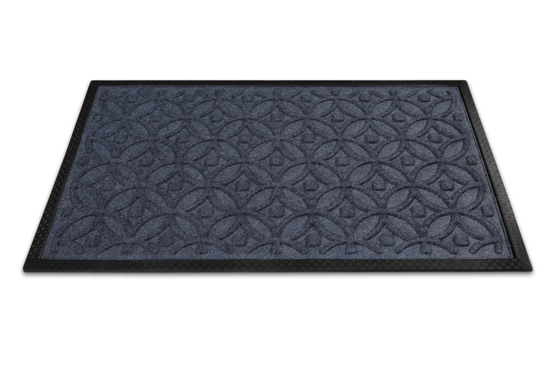 Fußmatte Grau Blau "Midnight Mosaic" WECONhome
