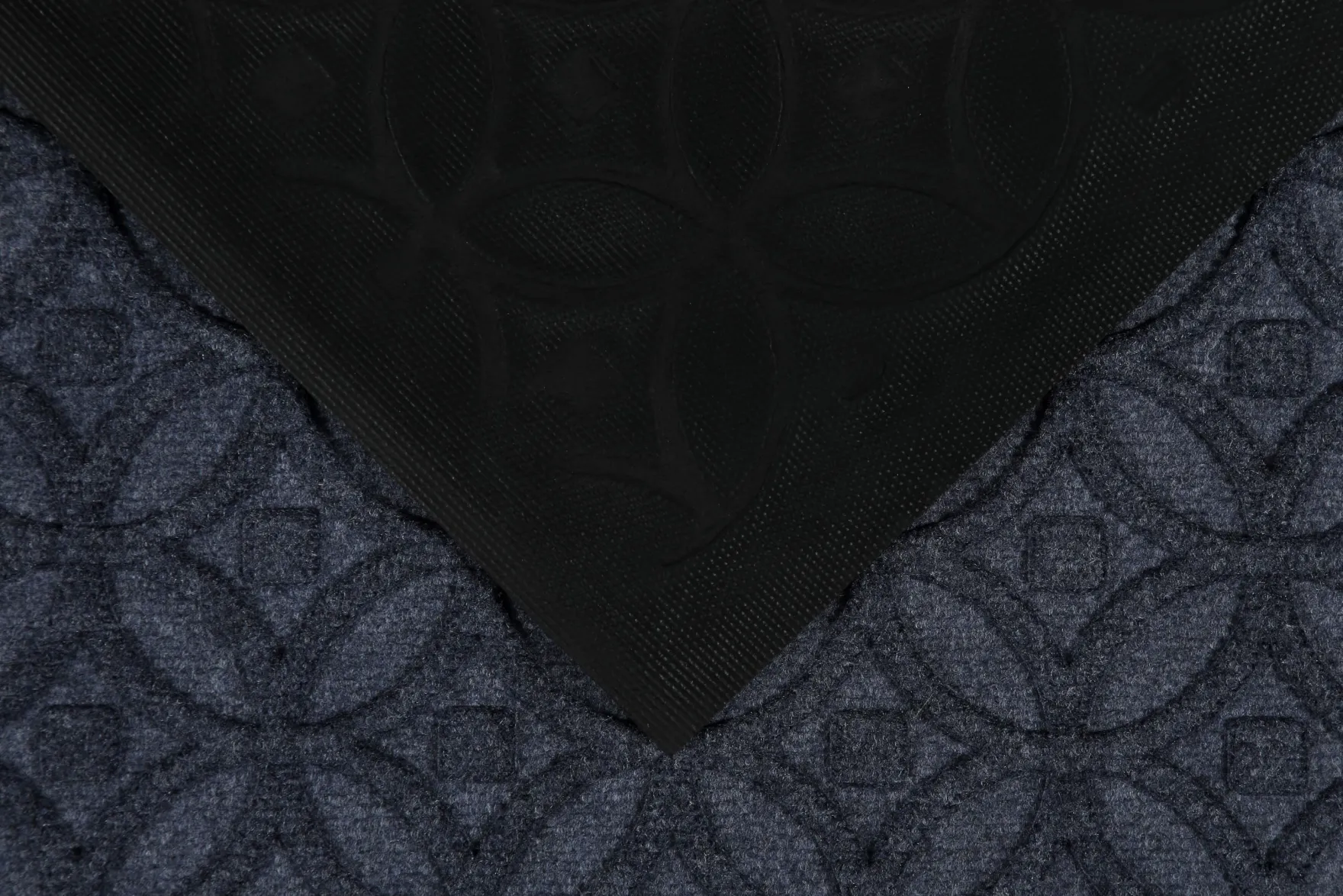 Fußmatte Grau Blau "Midnight Mosaic" WECONhome
