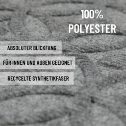 Fußmatte Hellgrau "Midnight Mosaic" WECONhome