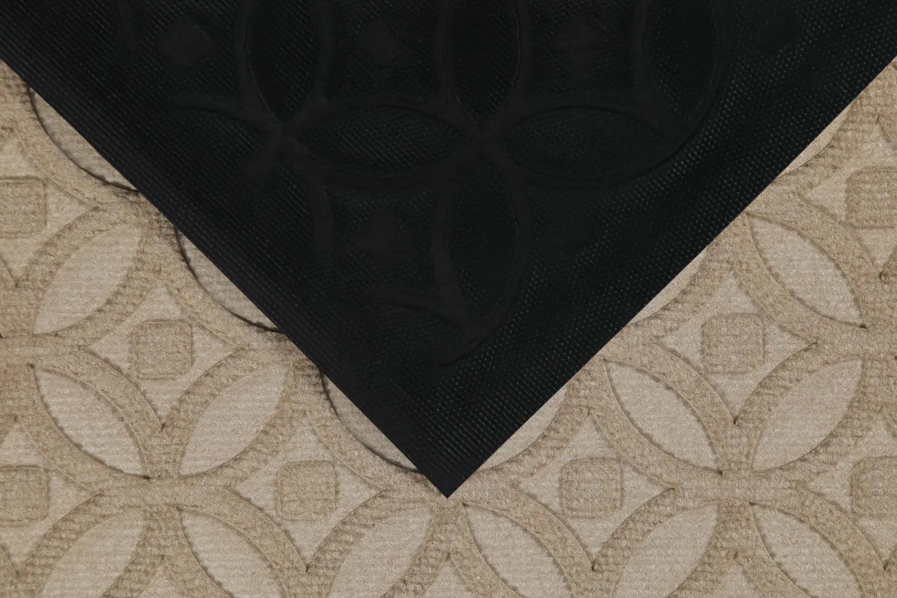 Fußmatte Sand Beige "Midnight Mosaic" WECONhome