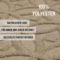 Fußmatte Sand Beige