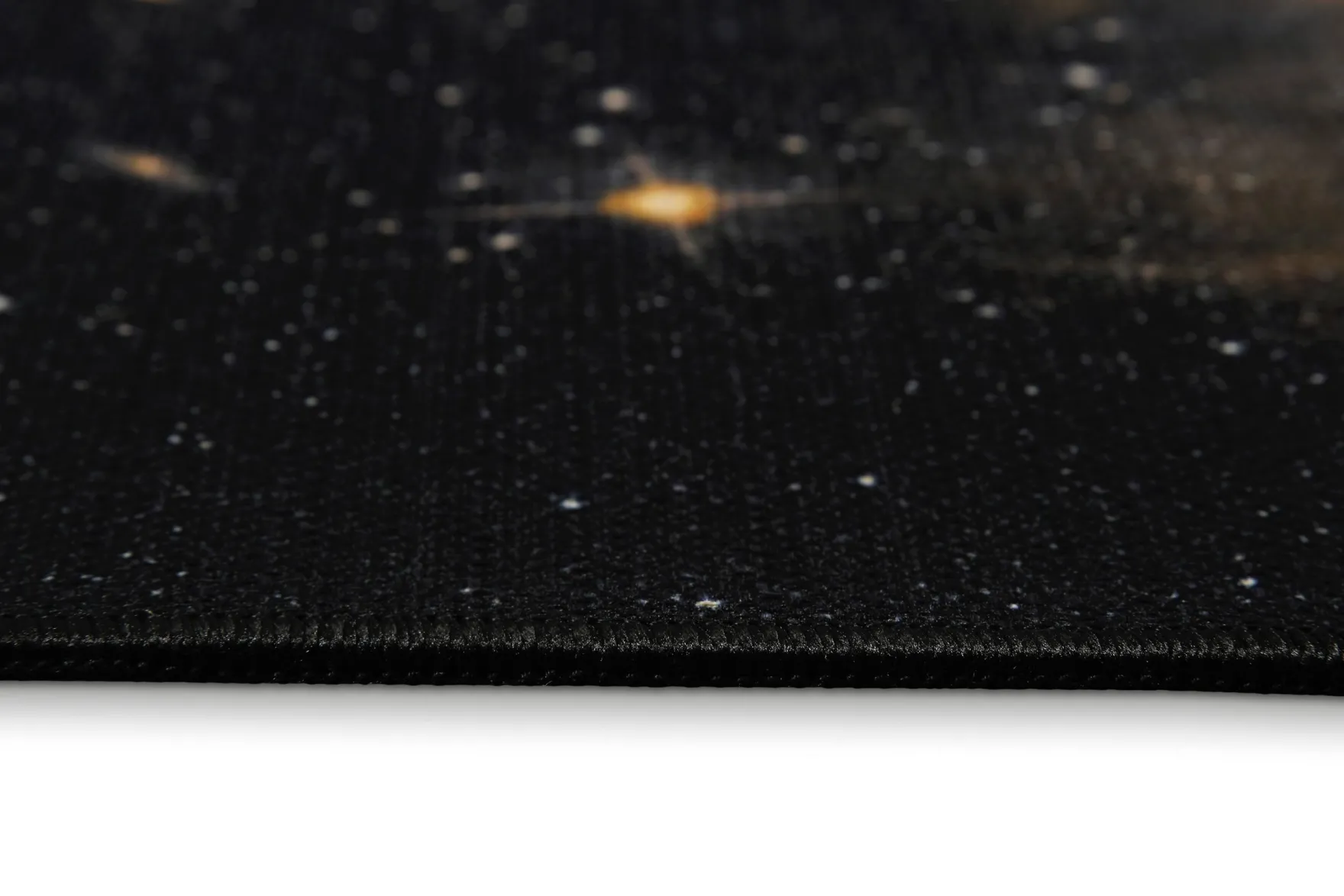 Gewebter Gamerteppich bedruckt Schwarz Multi "Galactic Glow" WECONhome