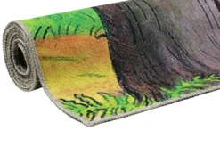 Grüffelo Kinderteppich Bunt Kurzflor