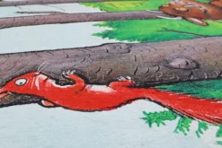 Grüffelo Kinderteppich Bunt Kurzflor