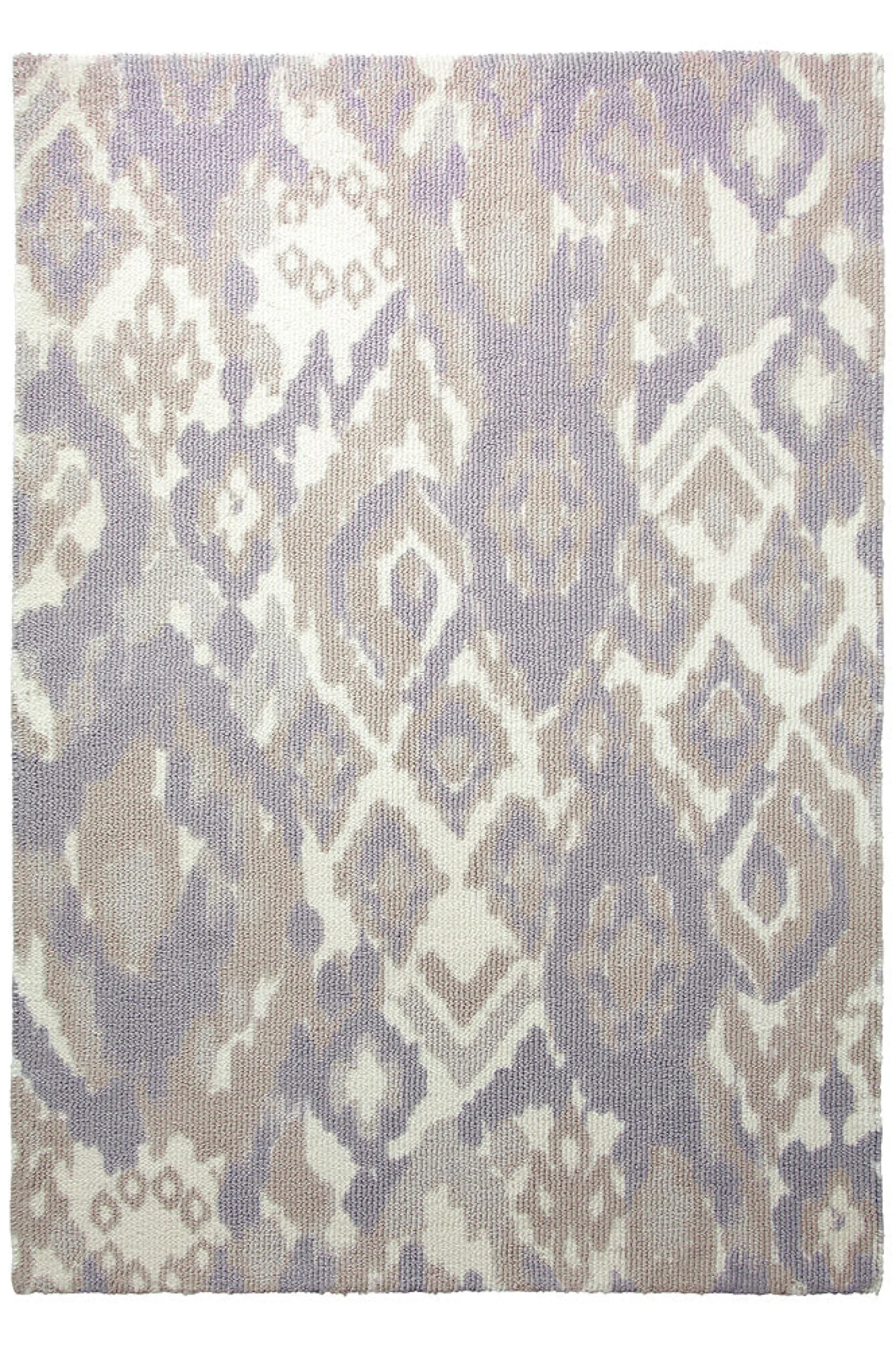 Handgearbeiteter ESPRIT Teppich beige fliederfarben "Cove"