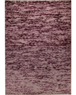 1433 Handwebteppich Wolle space-dyed beere rosé 160x230 cm