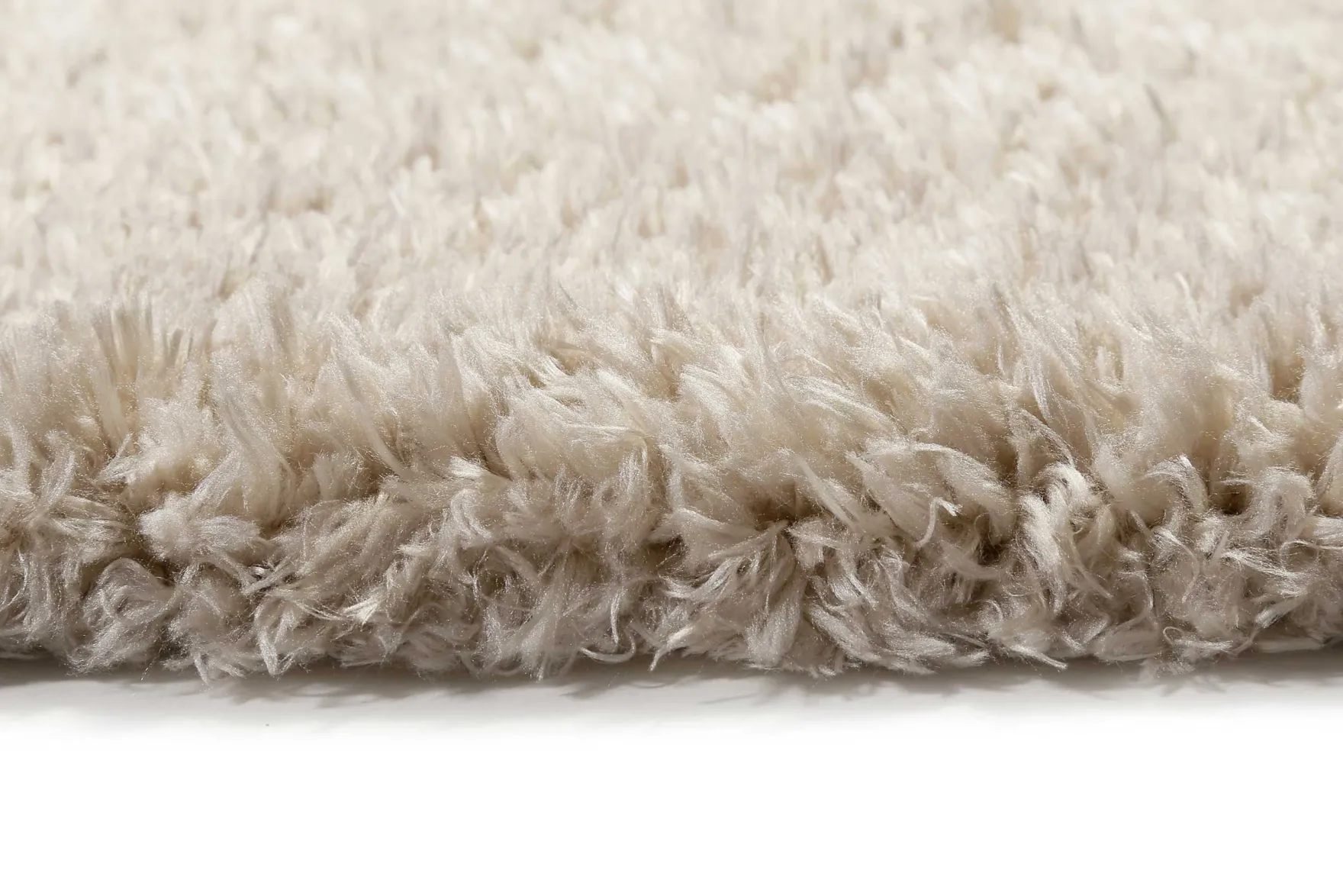 Hochflor Teppich Beige "Toubkal" WECONhome