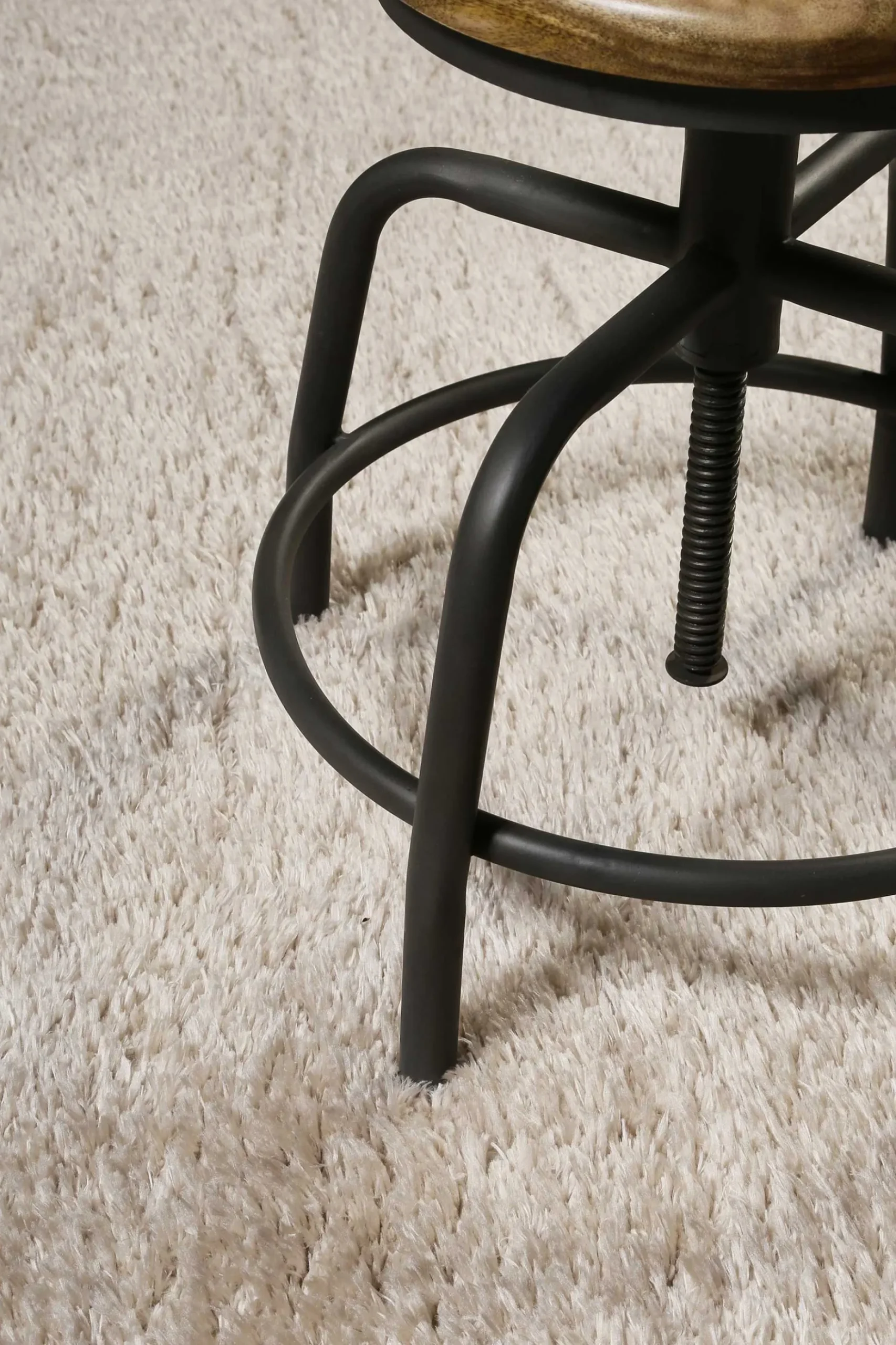 Hochflor Teppich Beige "Toubkal" WECONhome