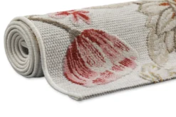 In & Outdoorteppich Beige