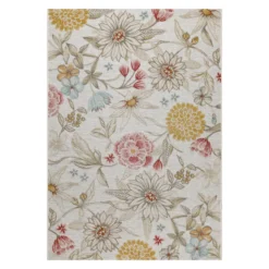 In & Outdoorteppich Beige