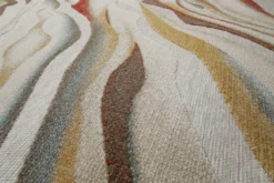 In & Outdoorteppich Beige Bunt 
