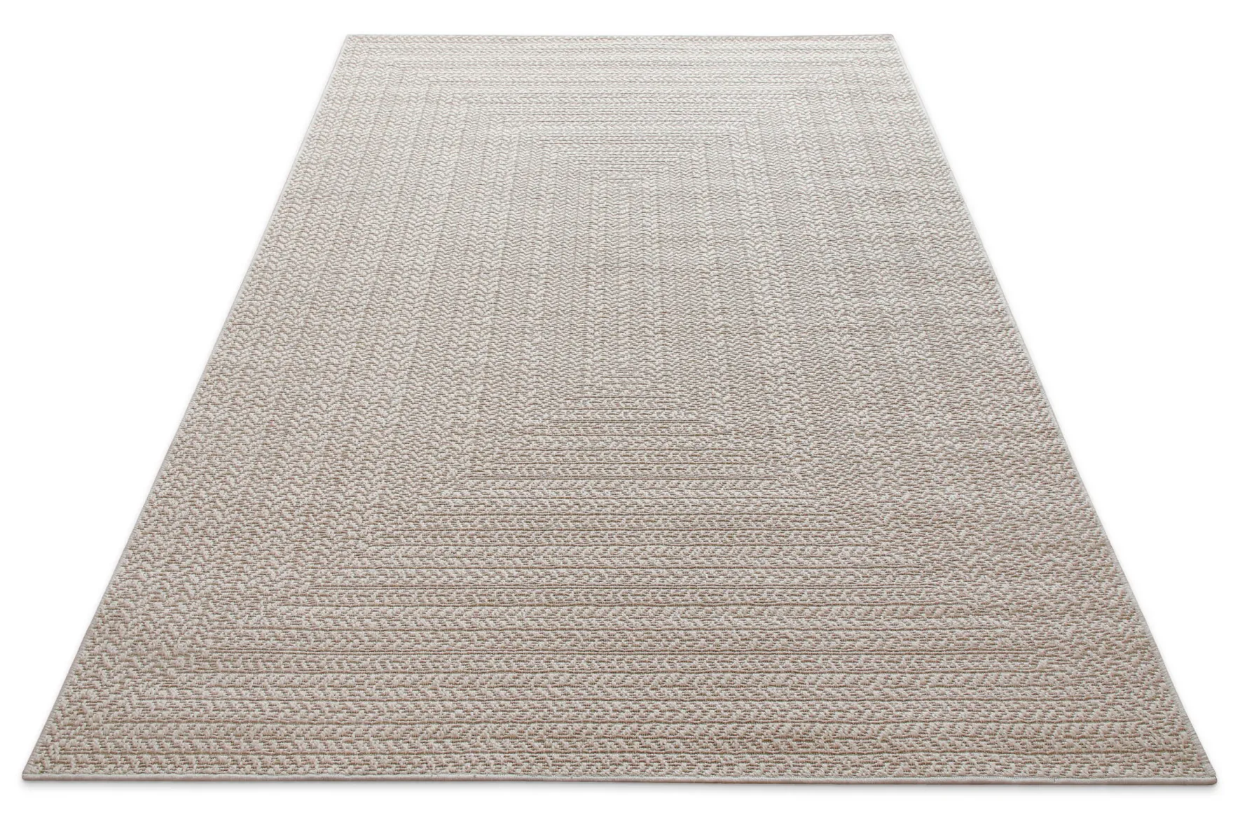 In- & Outdoor Teppich Beige "Layo" WECONhome