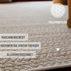 In- & Outdoor Teppich Beige