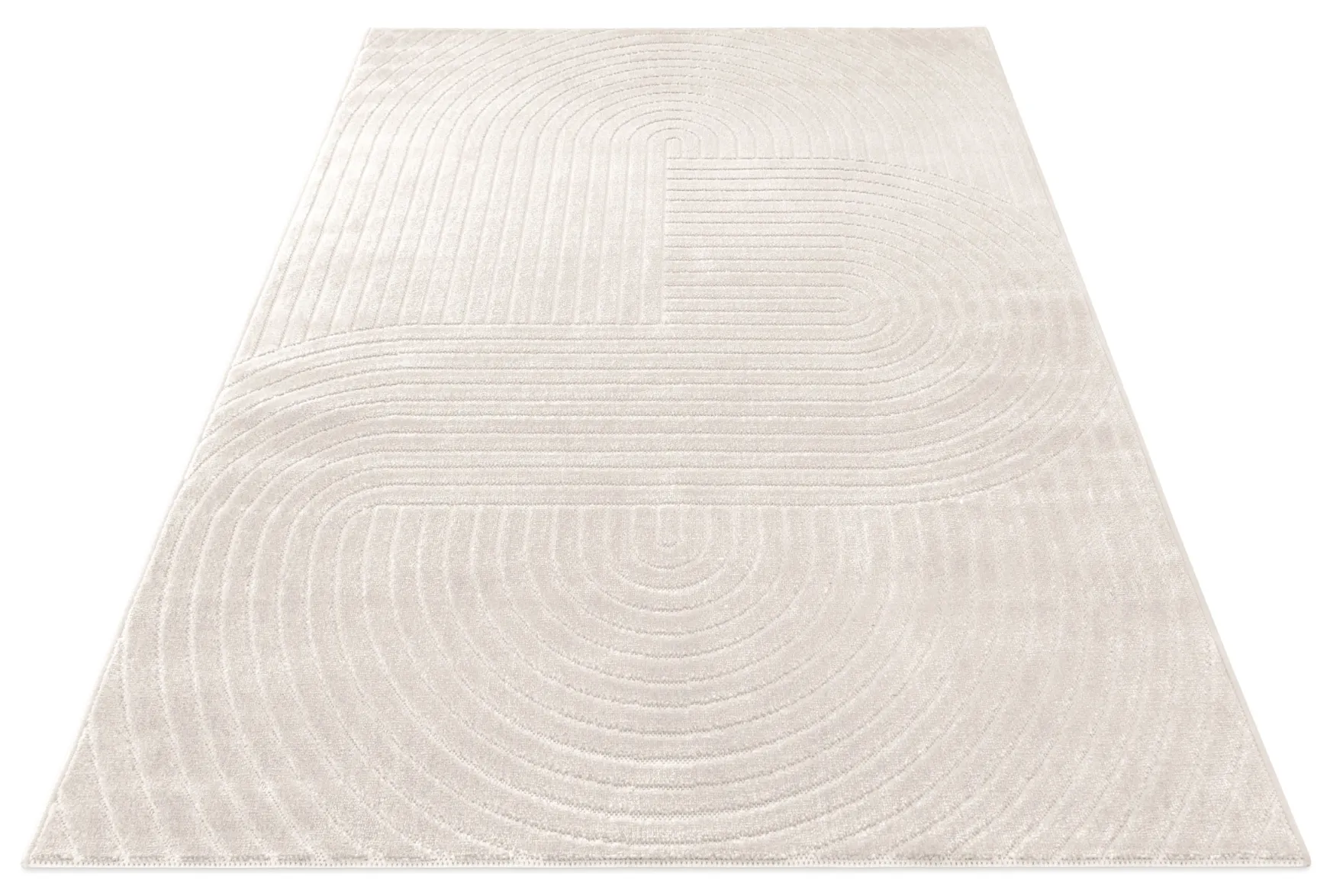 In- & Outdoor Teppich Creme Beige "Bacalar" WECONhome