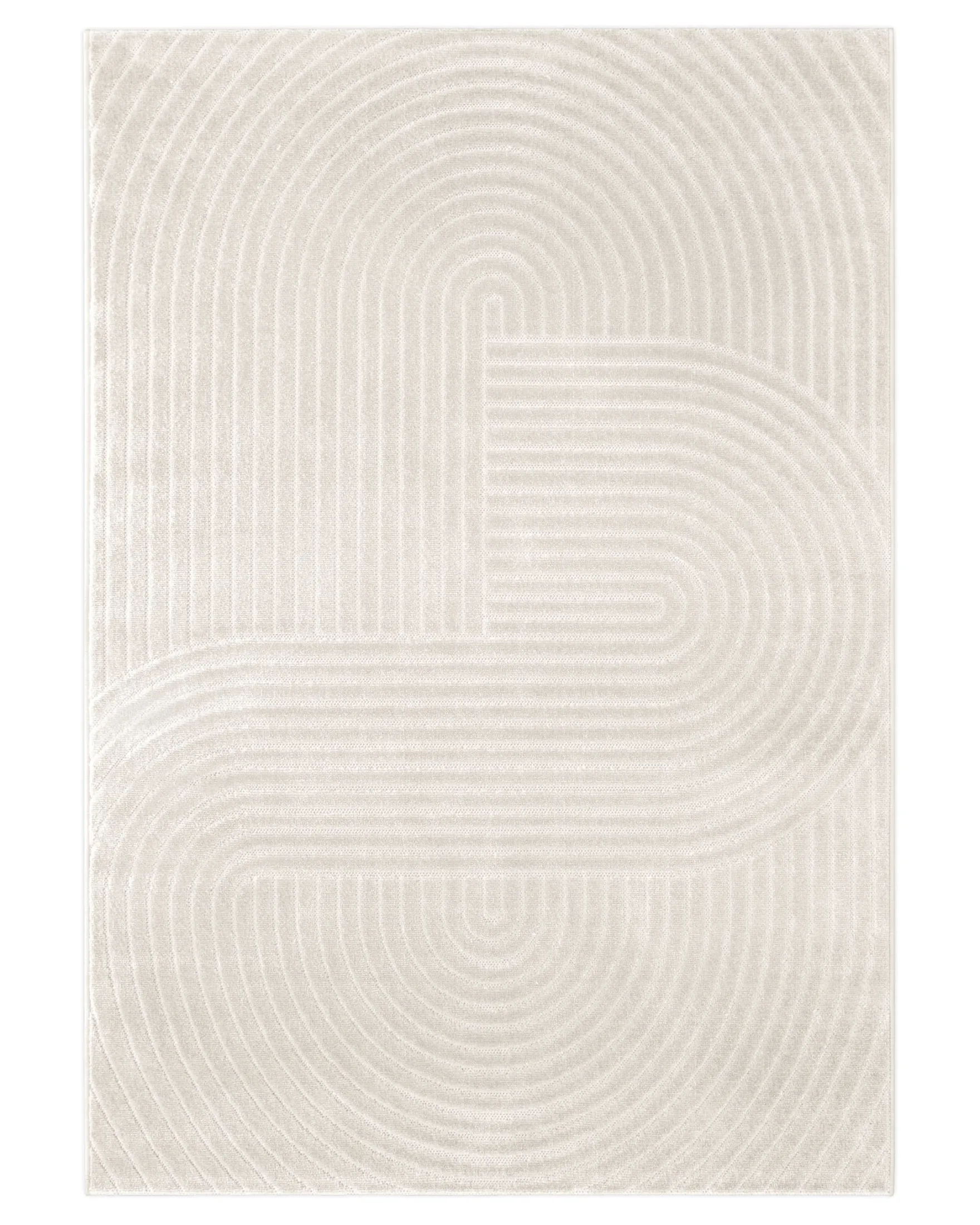 In- & Outdoor Teppich Creme Beige "Bacalar" WECONhome