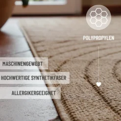 In- & Outdoor Teppich Natur