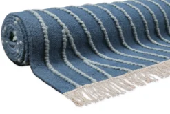 Kelim Teppich Blau 