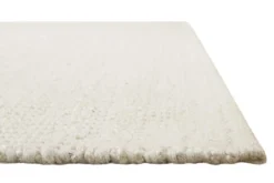 Kelim Teppich Creme Weiß aus Jute & Wolle "Toulouse" Green Looop