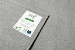 Kelim Teppich Grau aus Wolle "Perpignan" Green Looop