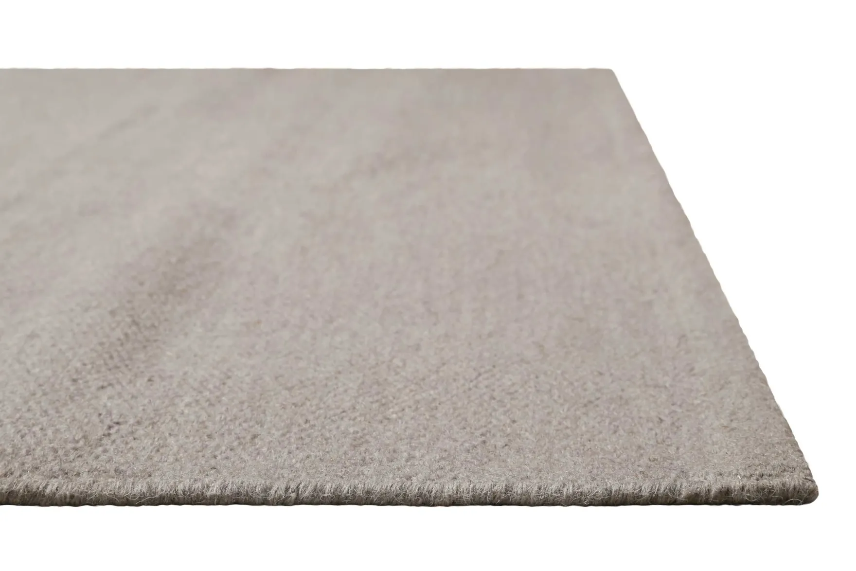 Kelim Teppich Grau Beige aus Wolle "Perpignan" Green Looop