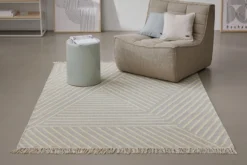 Kelim Teppich Pastell Grau