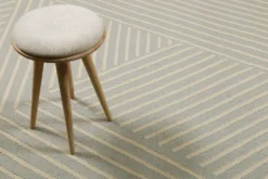 Kelim Teppich Pastell Grau