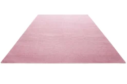 Kelim Teppich Rosa aus Baumwolle