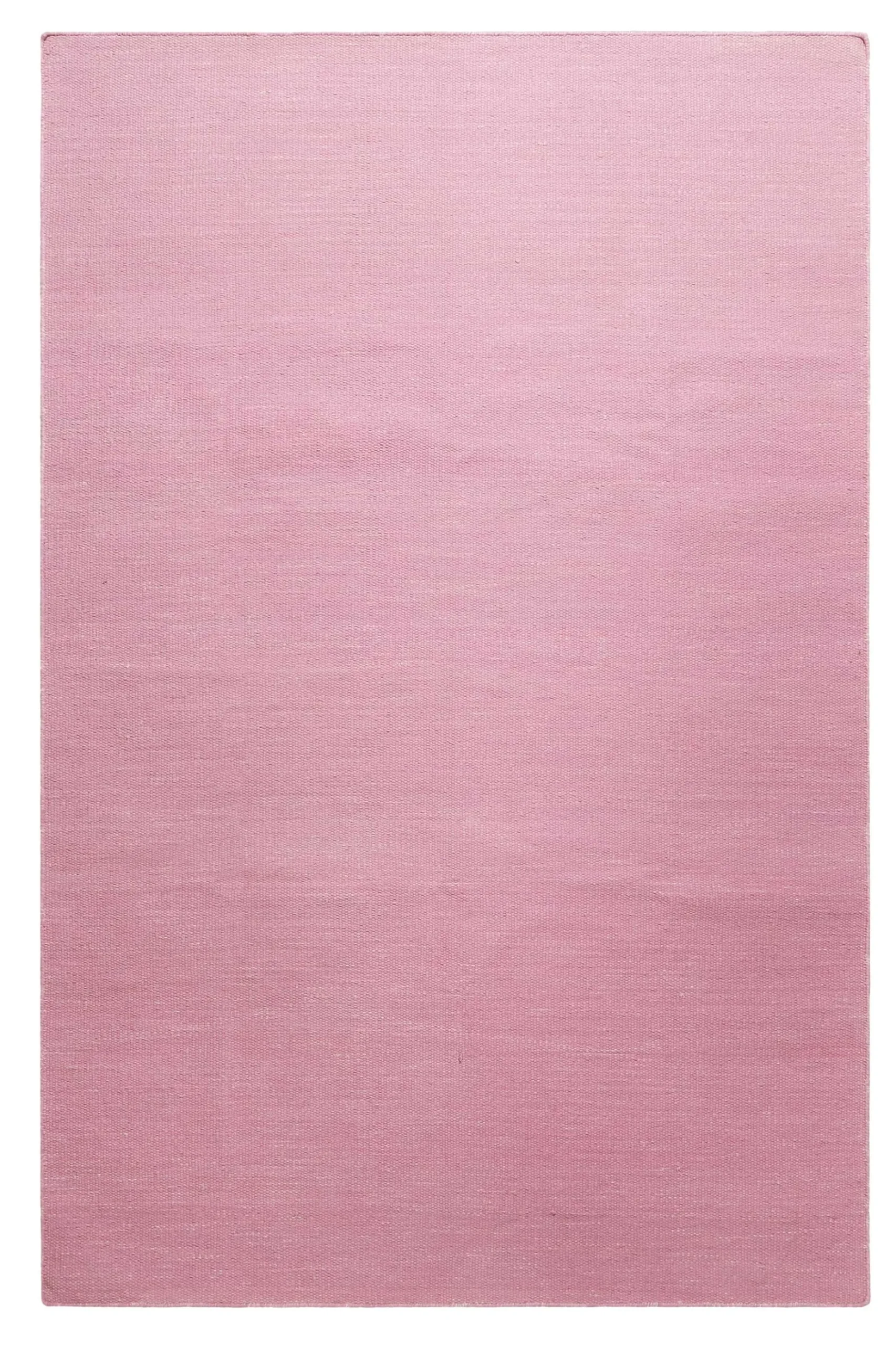 Kelim Teppich Rosa aus Baumwolle "Nizza" Green Looop