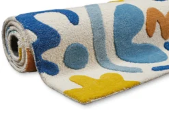 Kinderteppich aus Schurwolle Multi