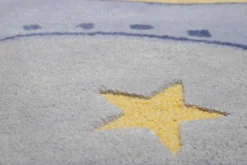 Kinderteppich Blau