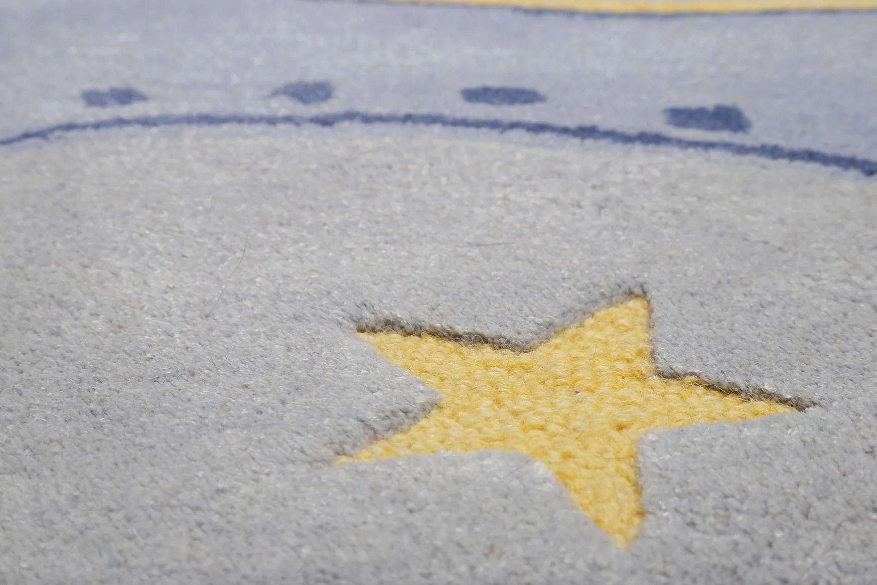 Kinderteppich Blau "Anton" Smart Kids