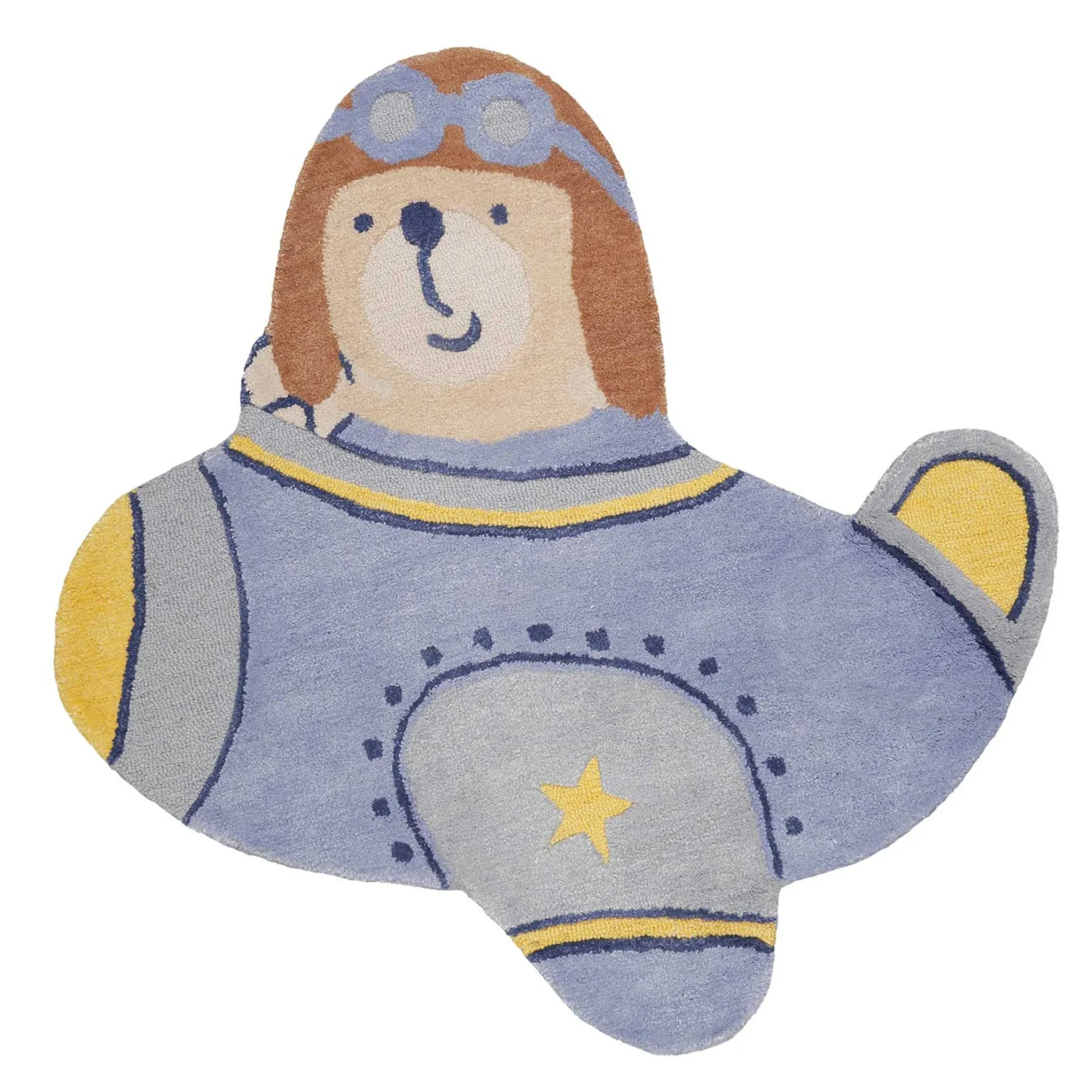 Kinderteppich Blau "Anton" Smart Kids